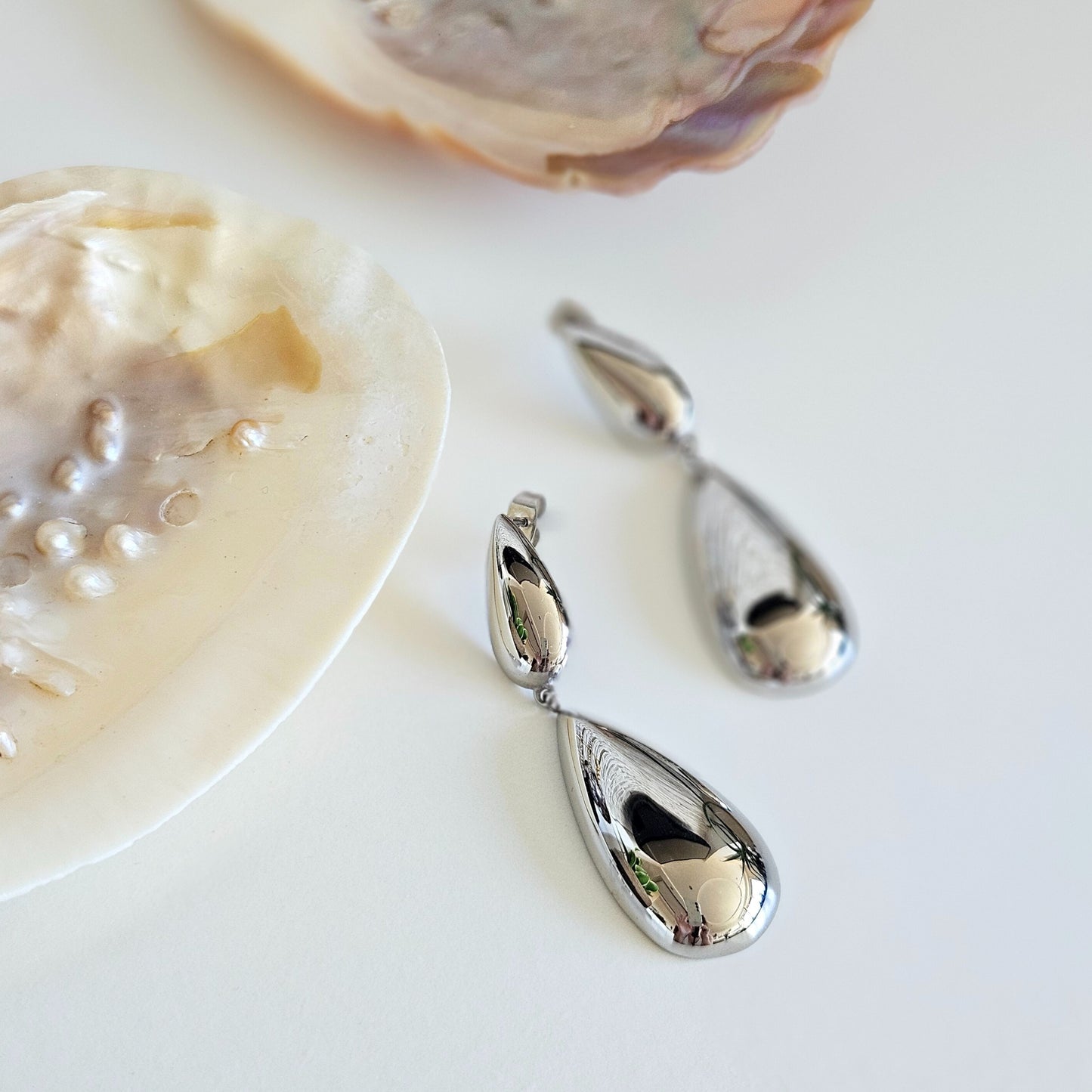 Kolczyki "VELA" silver
