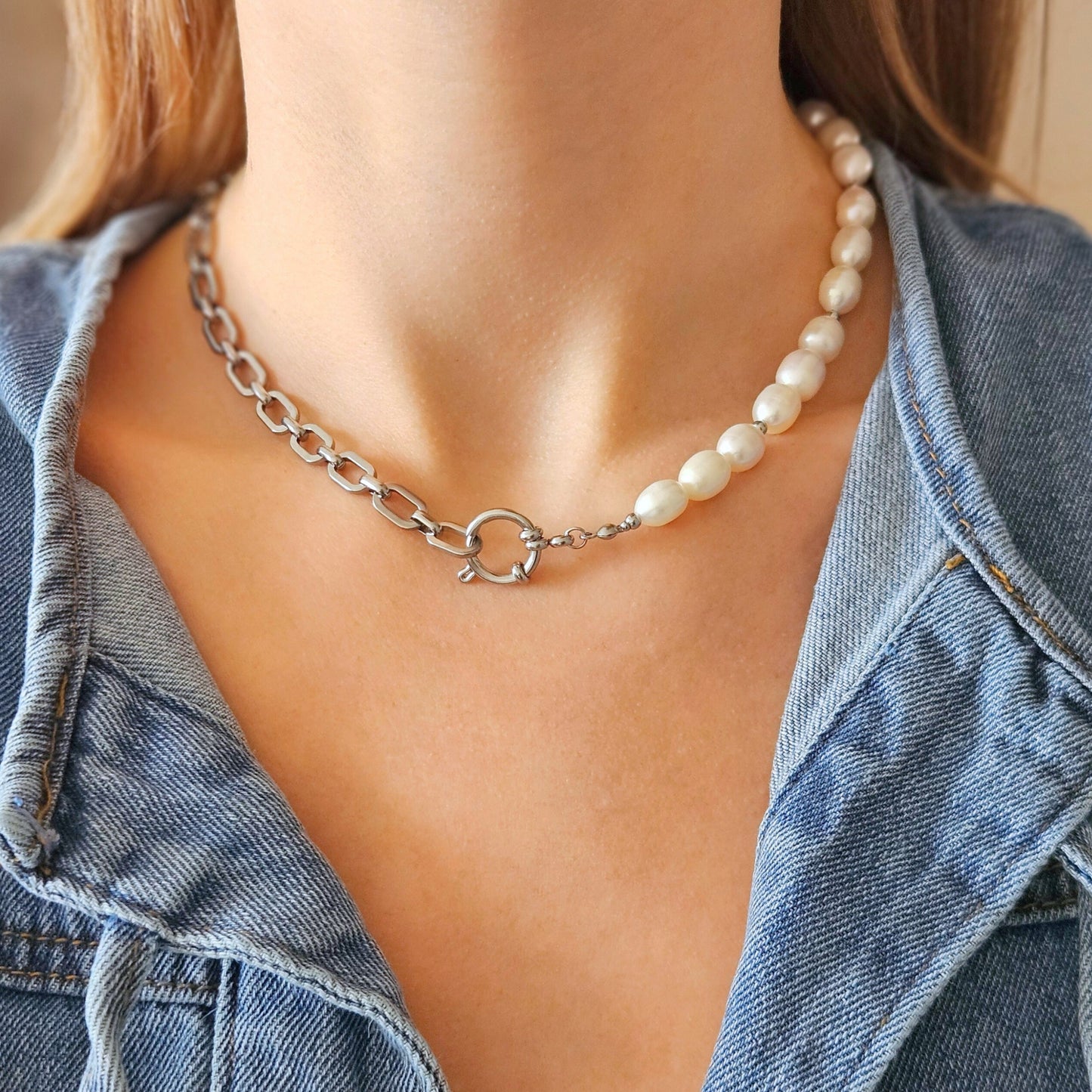 Naszyjnik OCEAN ELEGANTE silver