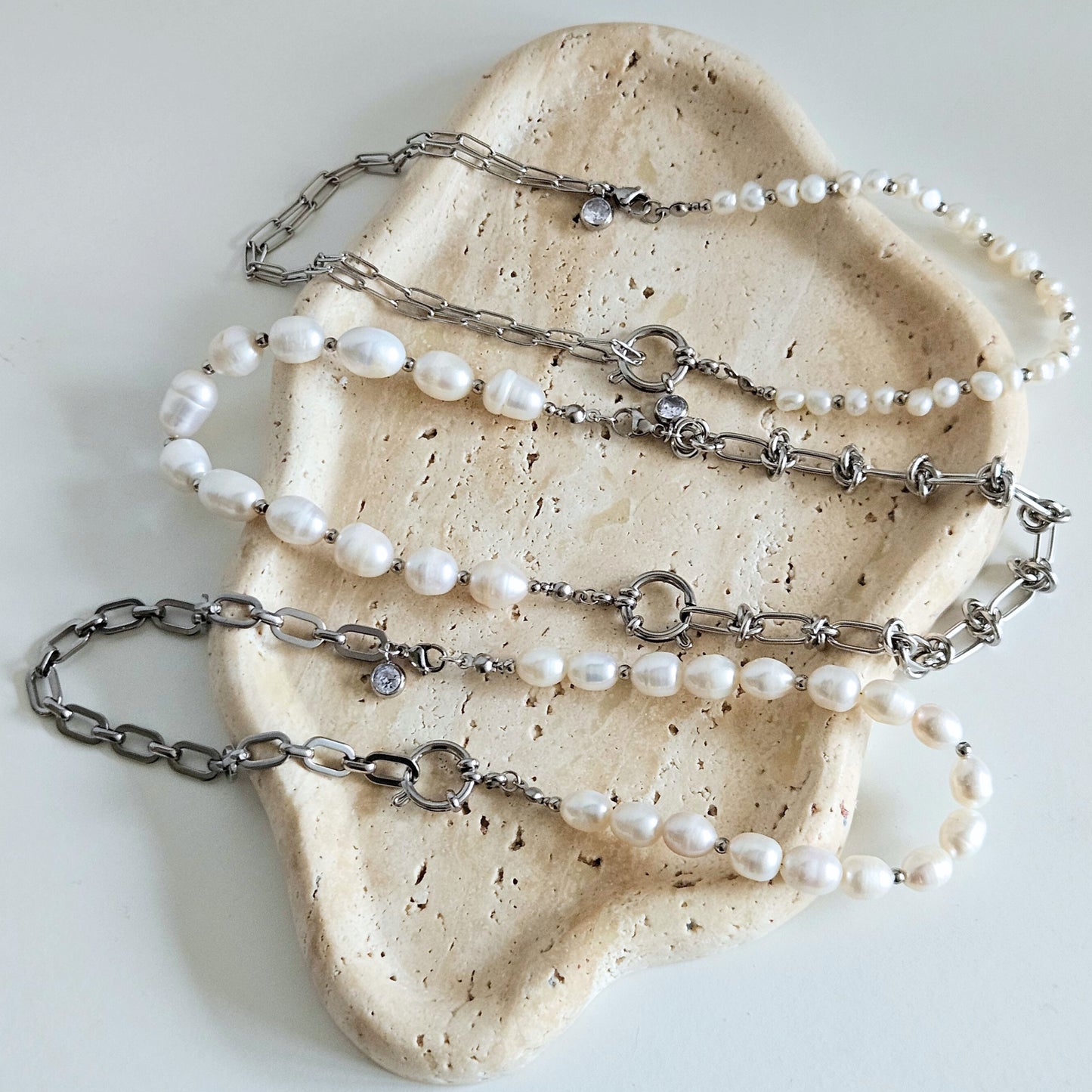 Naszyjnik OCEAN DROP silver