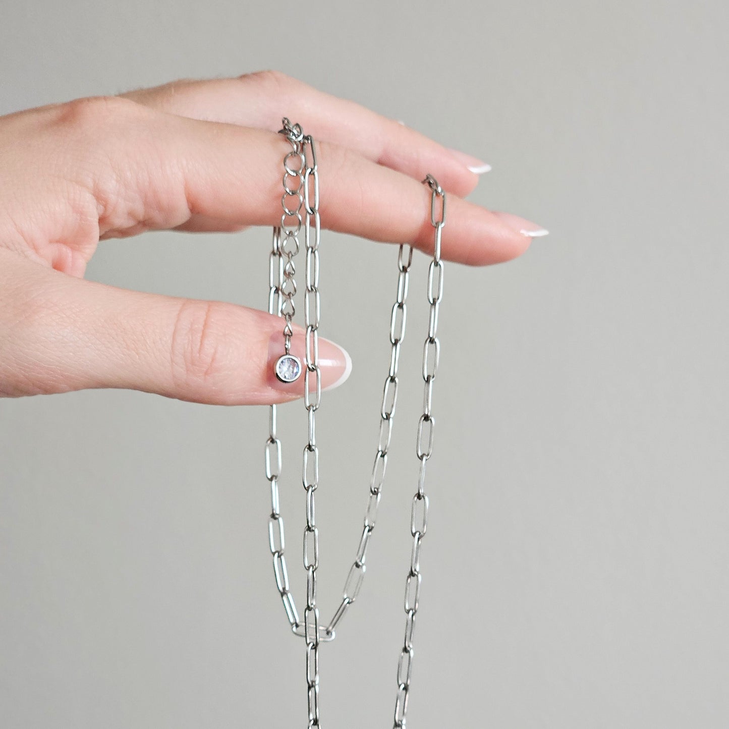 Łańcuszek AURA MINI silver