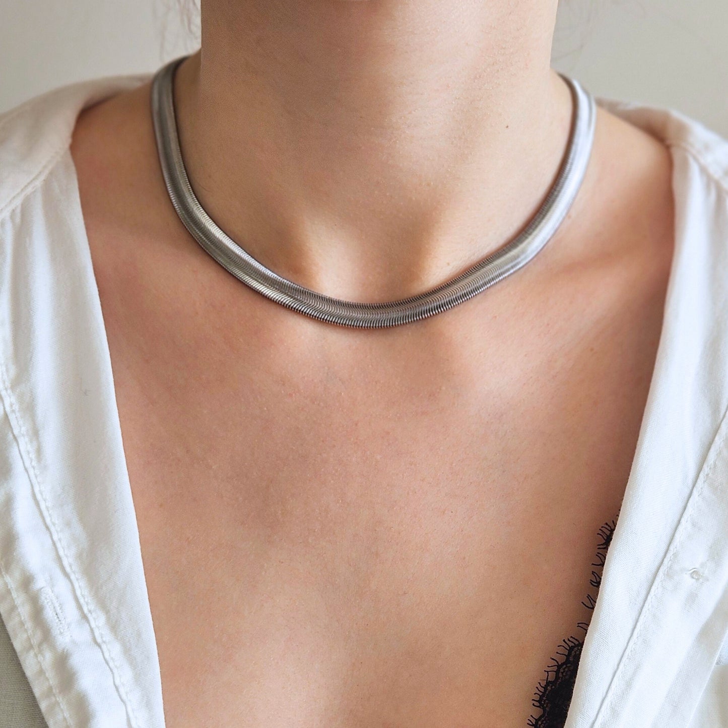 Naszyjnik VIPER silver