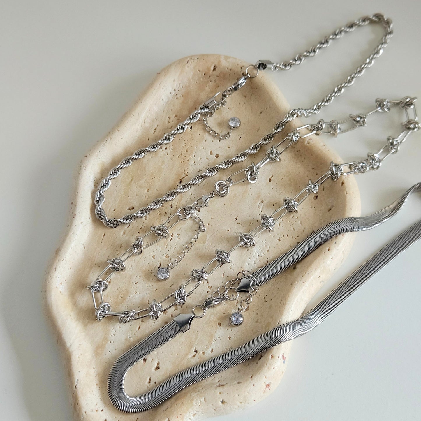 Łańcuszek TIDE silver