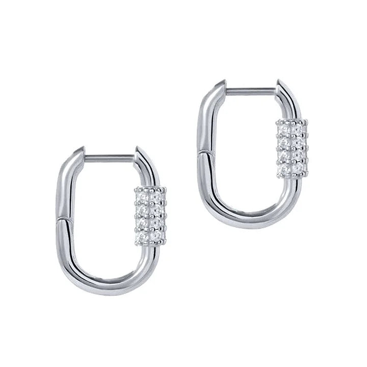 Kolczyki "SUBTEL" silver