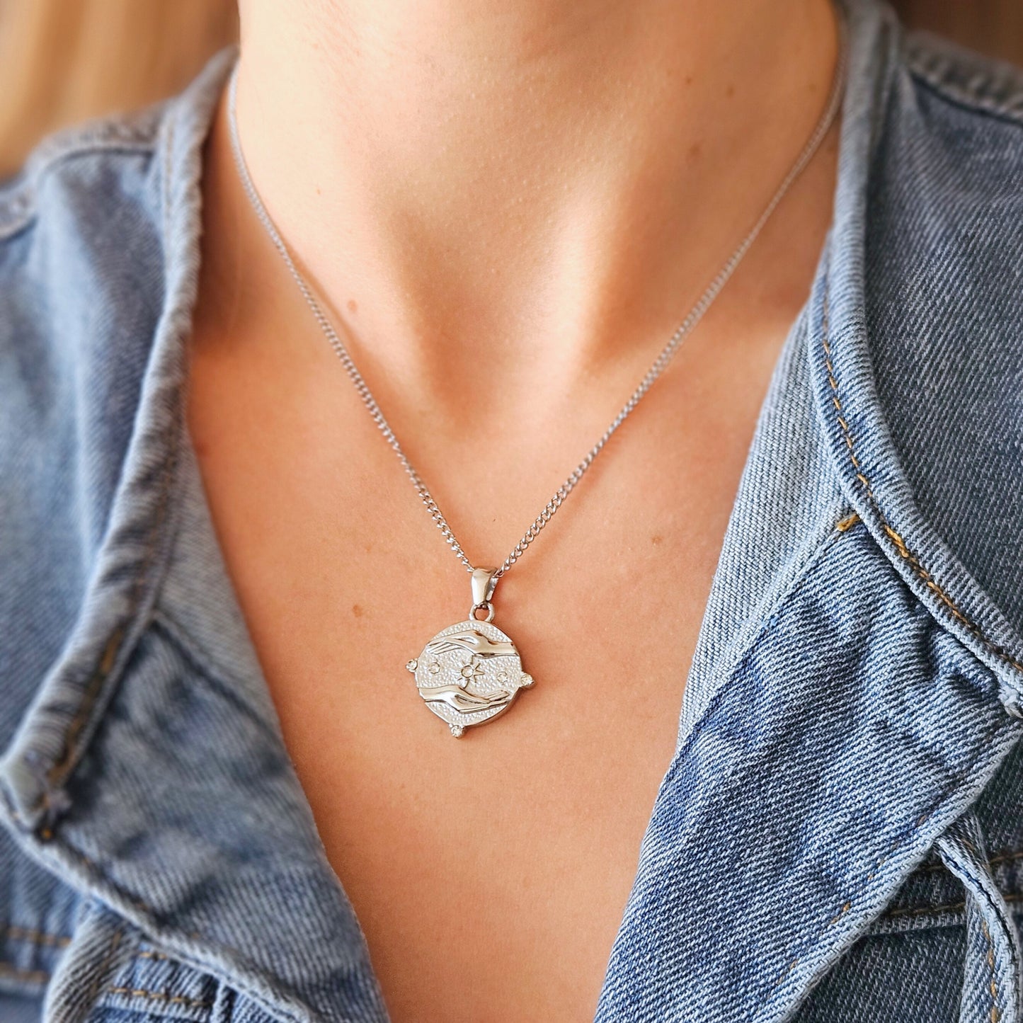 Naszyjnik HOLD THE STAR silver