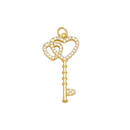 Charms HEART KEY
