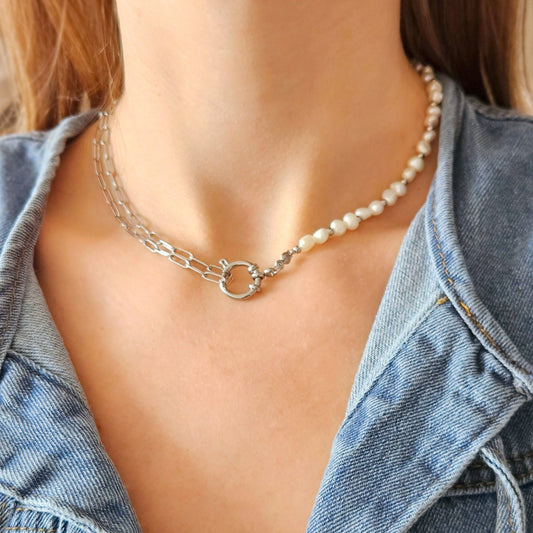 Naszyjnik OCEAN GLOW silver