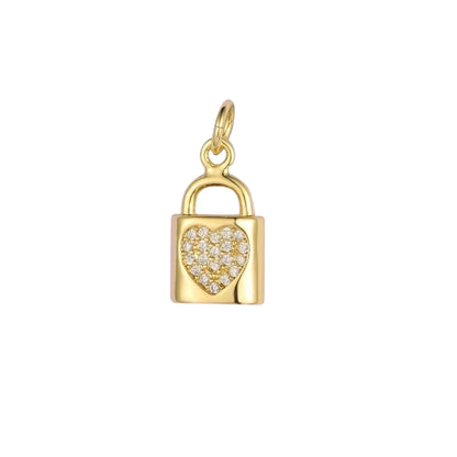 Charms HEART PADLOCK
