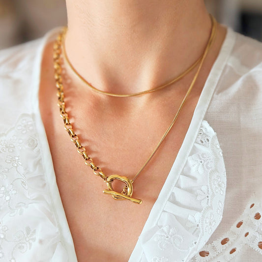 Naszyjnik "CLASSY" gold