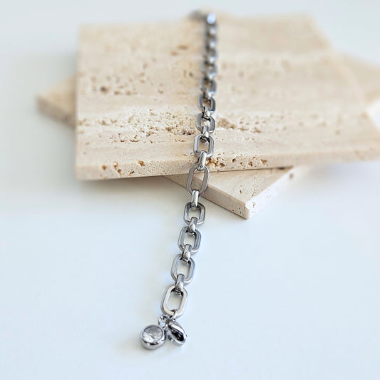 Połówka z łańcuchem – Ocean Elegante (Łańcuch) silver