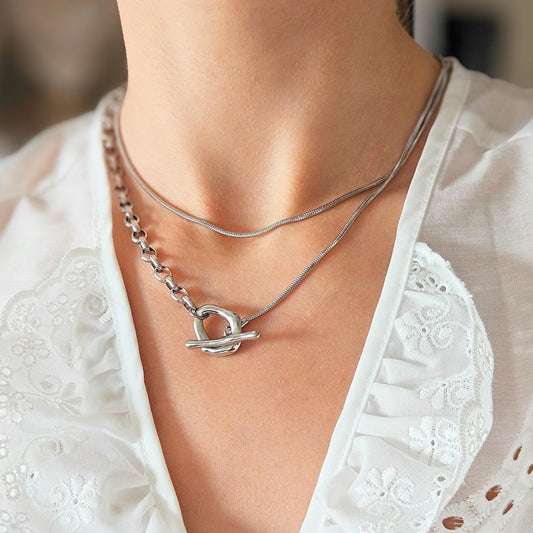 Naszyjnik "CLASSY" silver