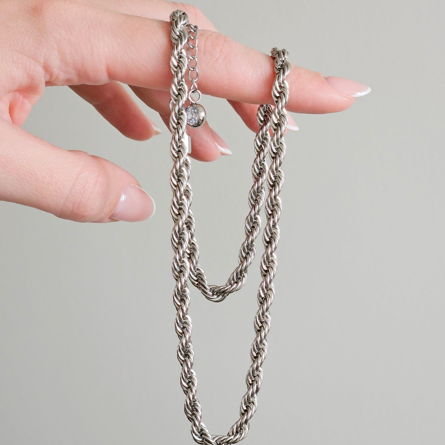 Łańcuszek ZORA silver