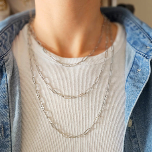 Łańcuszek "AURA" silver