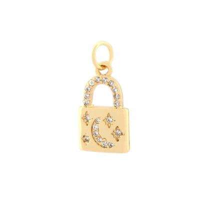 Charms "MOON PADLOCK"