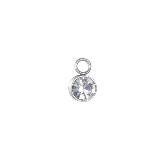 Charms "CRYSTAL" silver