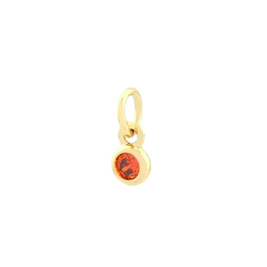 Charms "ORANGE CRYSTAL"