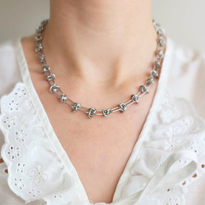 Łańcuszek TIDE silver