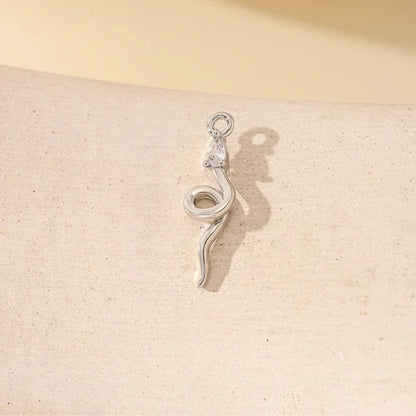 Charms MINI SNAKE silver