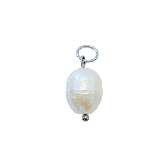 Charms "LARGE PEARL" silver