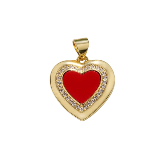 Charms "RED HEART"