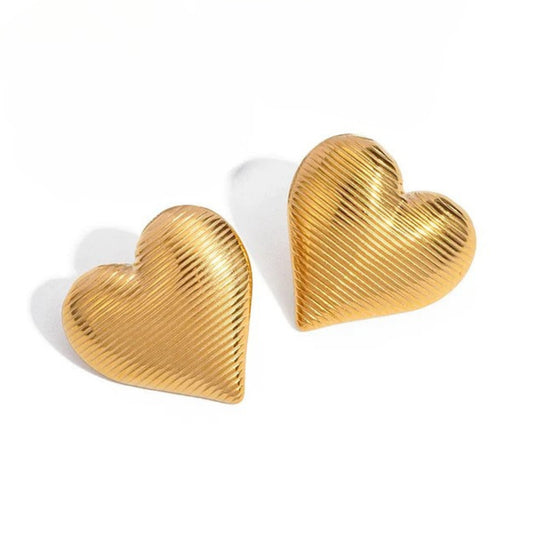 Kolczyki "MIST HEART"
