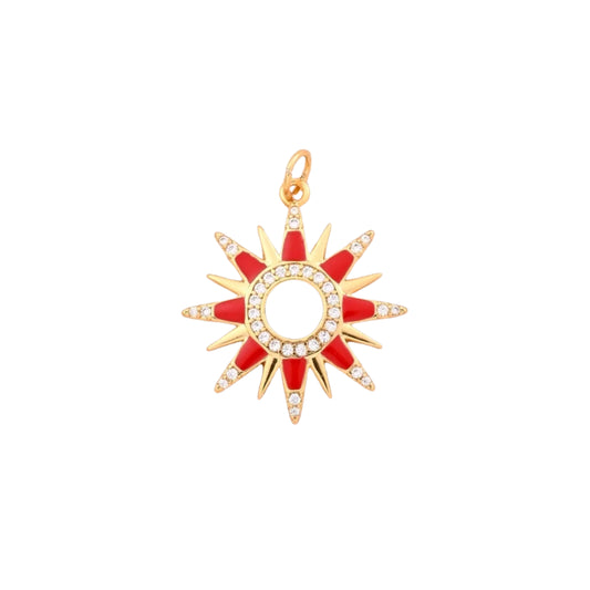 Charms "RED SUN"
