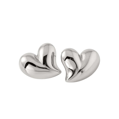 Kolczyki "HEART" silver