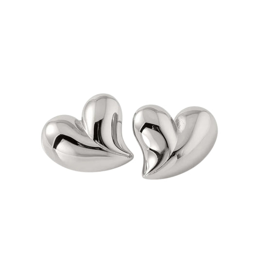 Kolczyki "HEART" silver