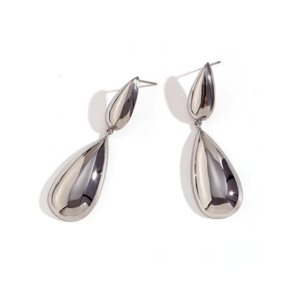 Kolczyki "VELA" silver