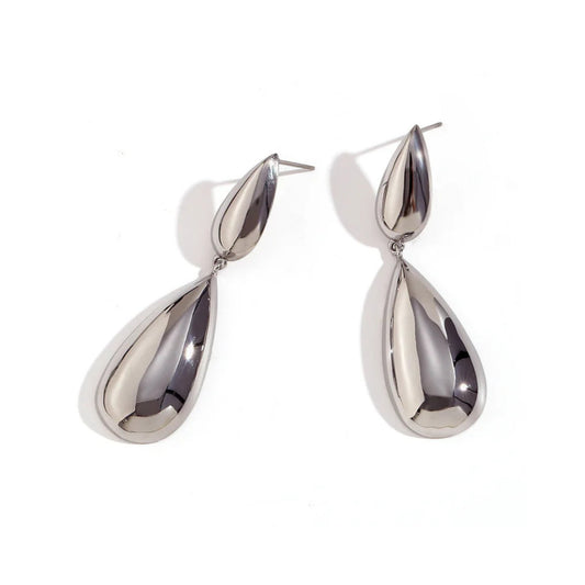 Kolczyki "VELA" silver