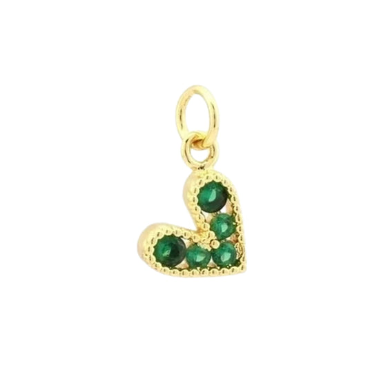 CHARMS "SHINE HEART" green