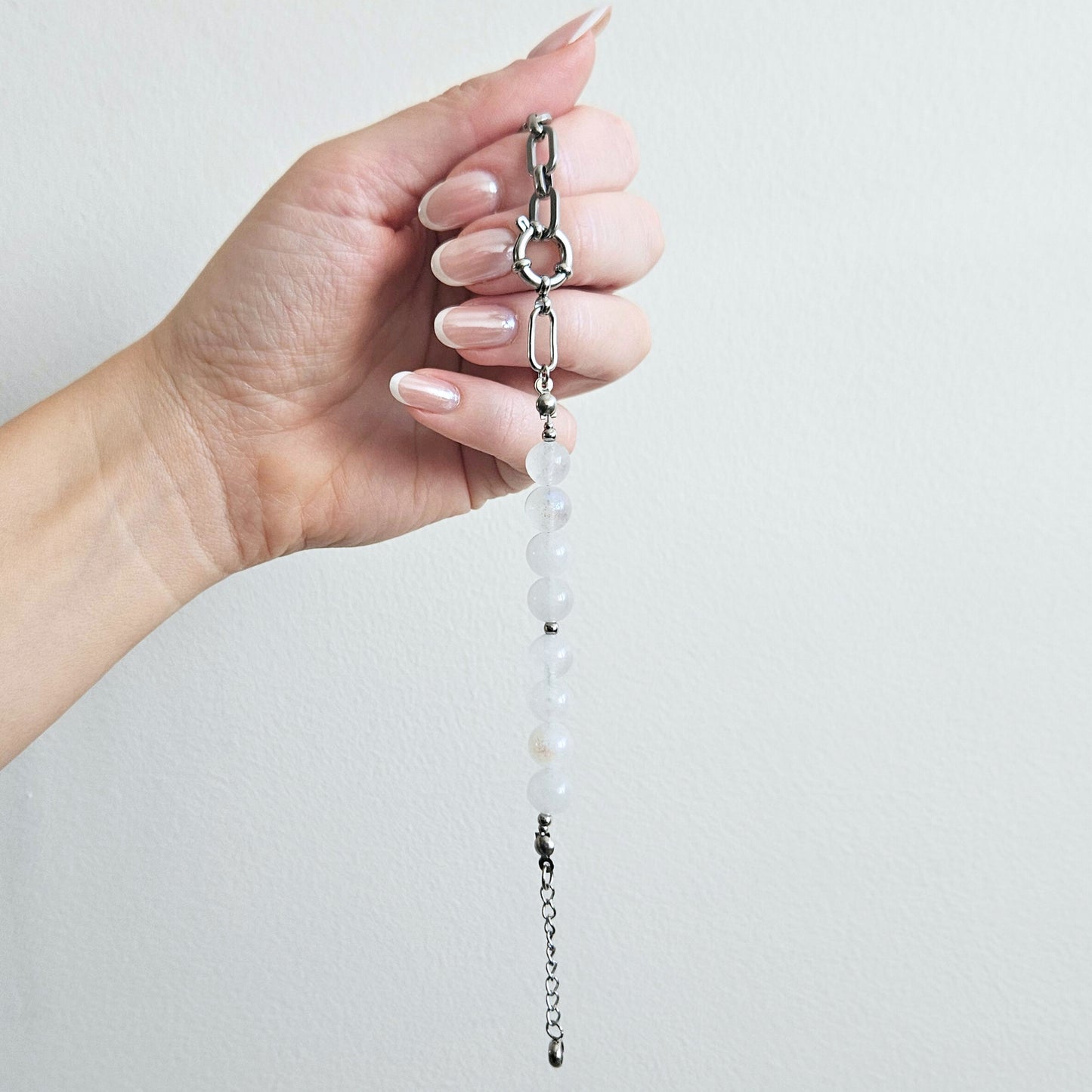 Bransoletka KALINDA DREAM - kamień księżycowy silver