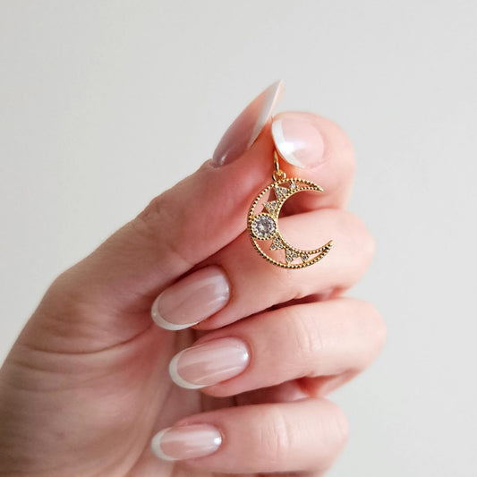 Charms MINI CRYSTAL MOON