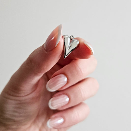 Charms FULL HEART silver