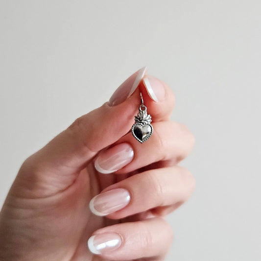 Charms MINI LOVE HEART silver