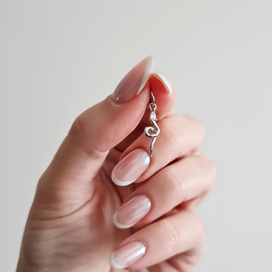 Charms MINI SNAKE silver